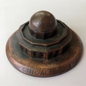 VTG ADLER PLANETARIUM 1933 Chicago World’s Fair Souvenir Building Vintage